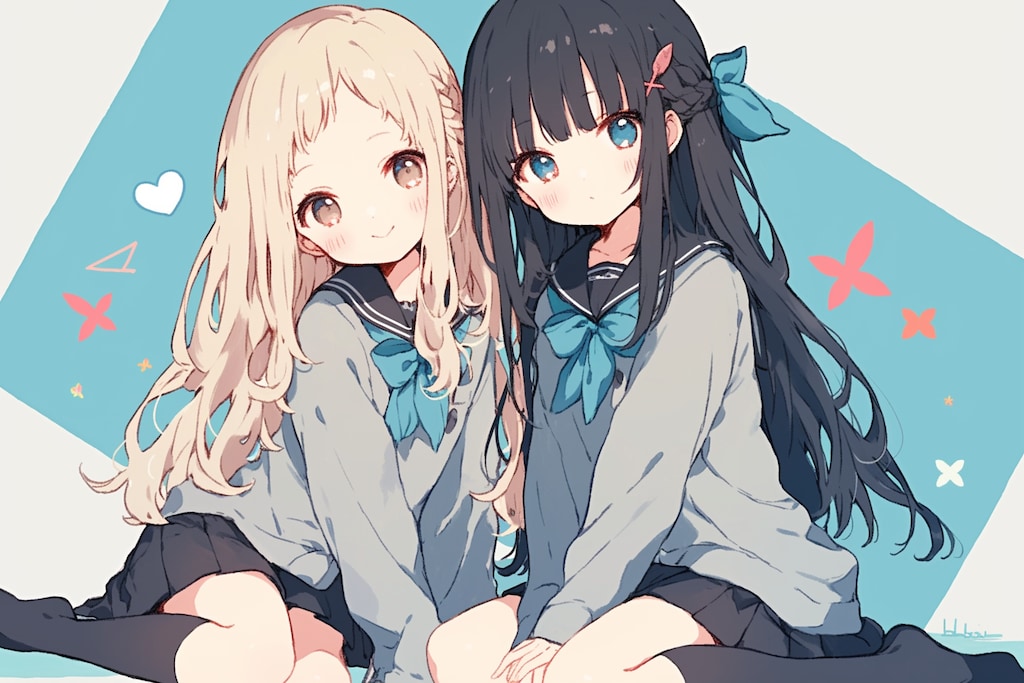 二人のJK424