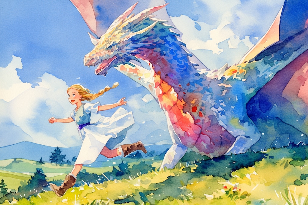 ドラゴンと少女（竜騎士）09