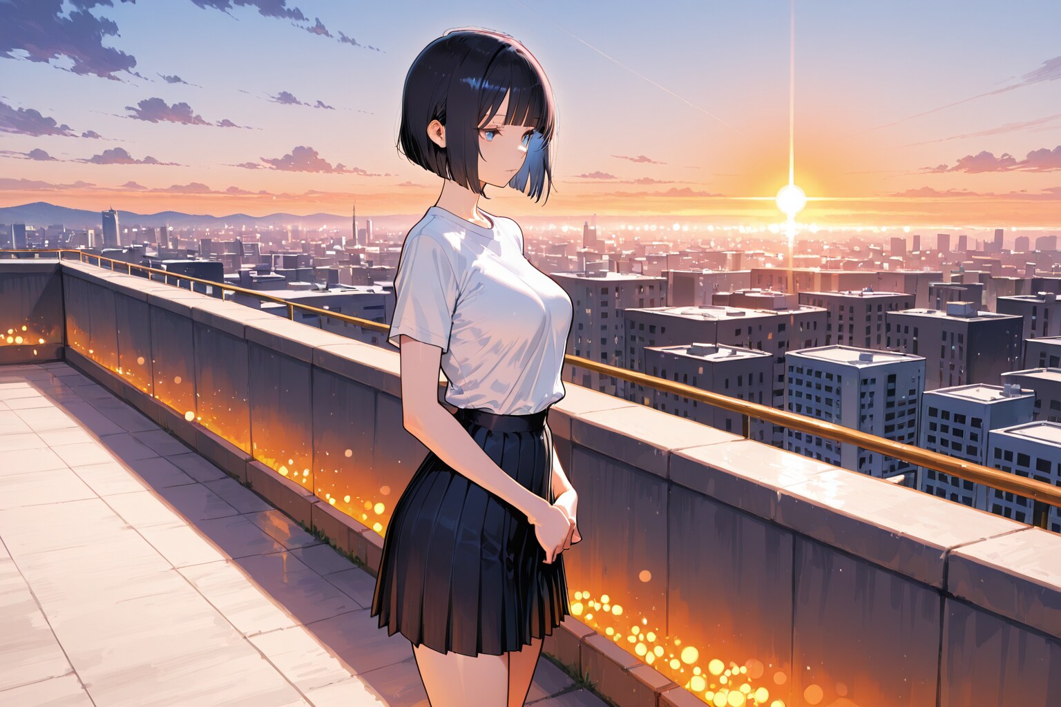 黒髪栞さん