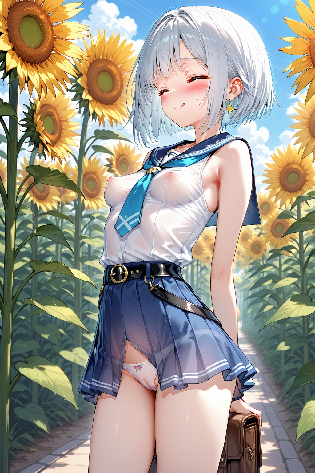 シースルー＆スリット
