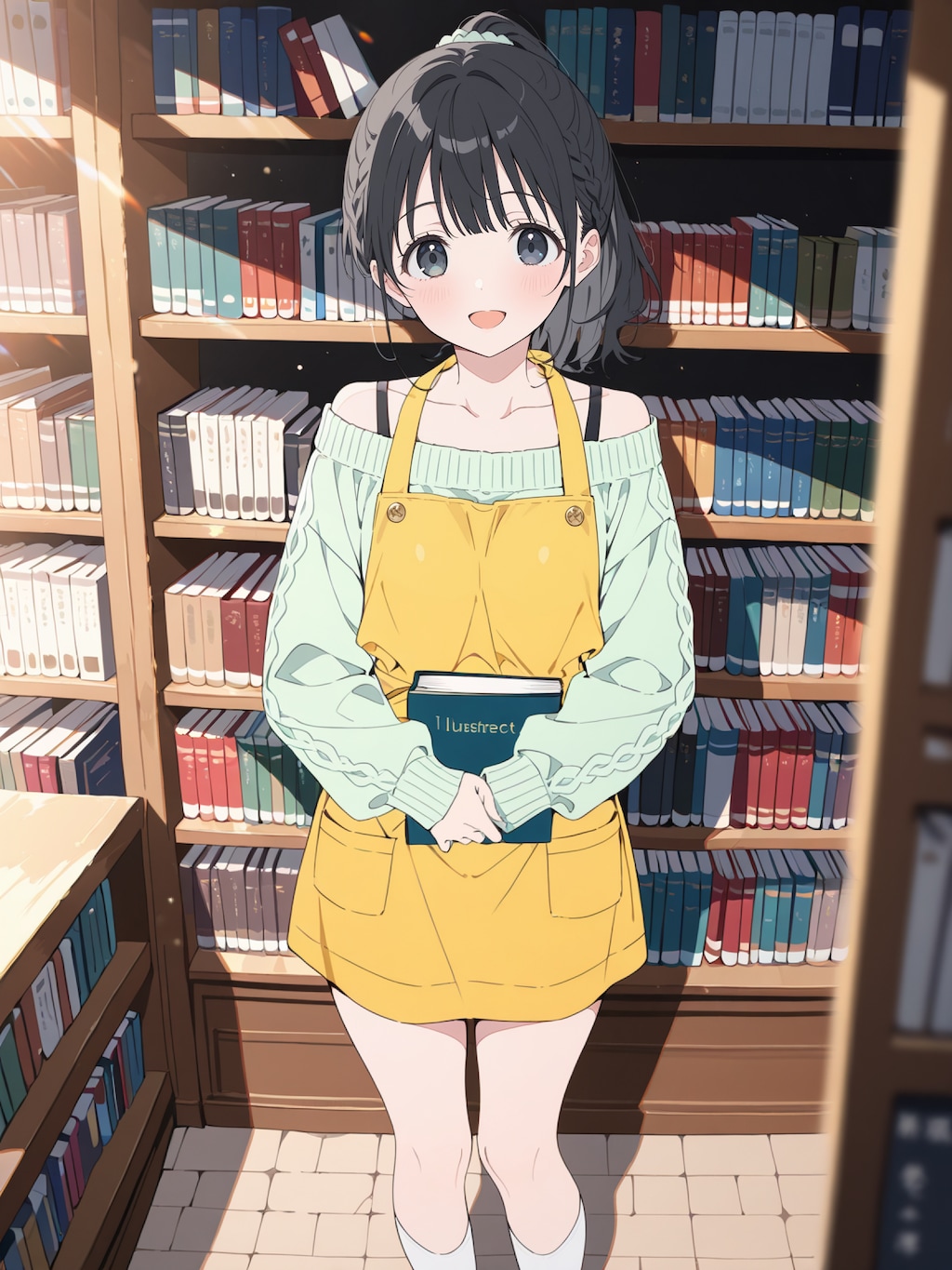 お気に入りの本屋さん（の女の子）