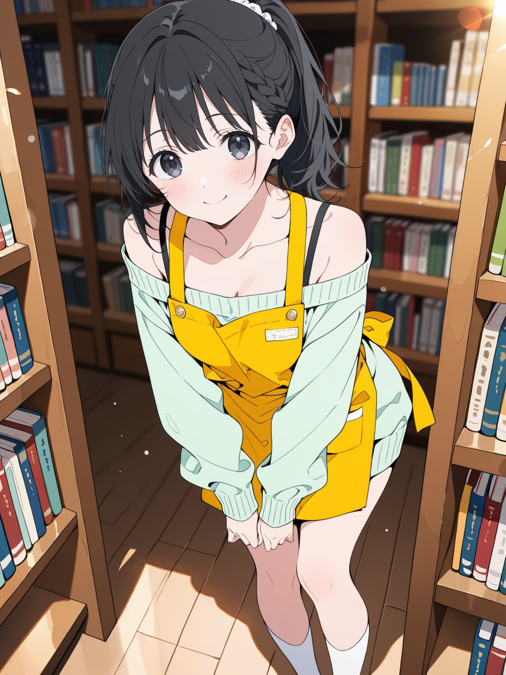 お気に入りの本屋さん（の女の子） | の人気AIイラスト・グラビア