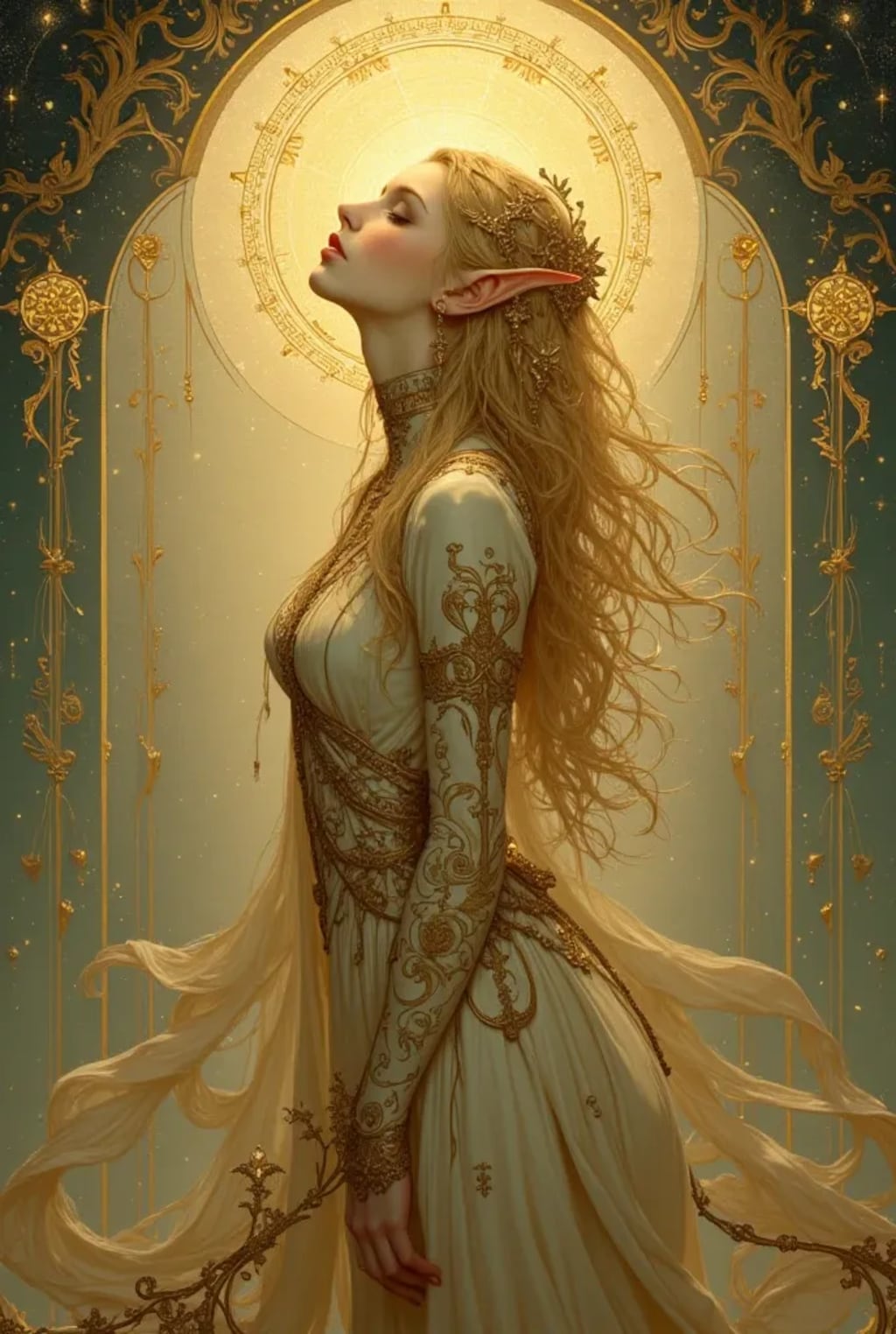 エルフと魔女 (4枚)