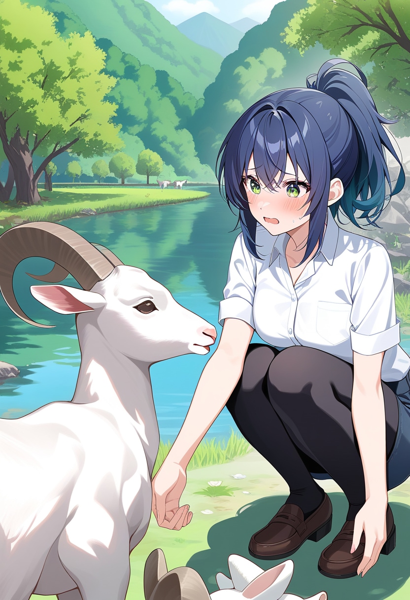 「ねぇ・・・君は何処から来たの？」 | の人気AIイラスト・グラビア