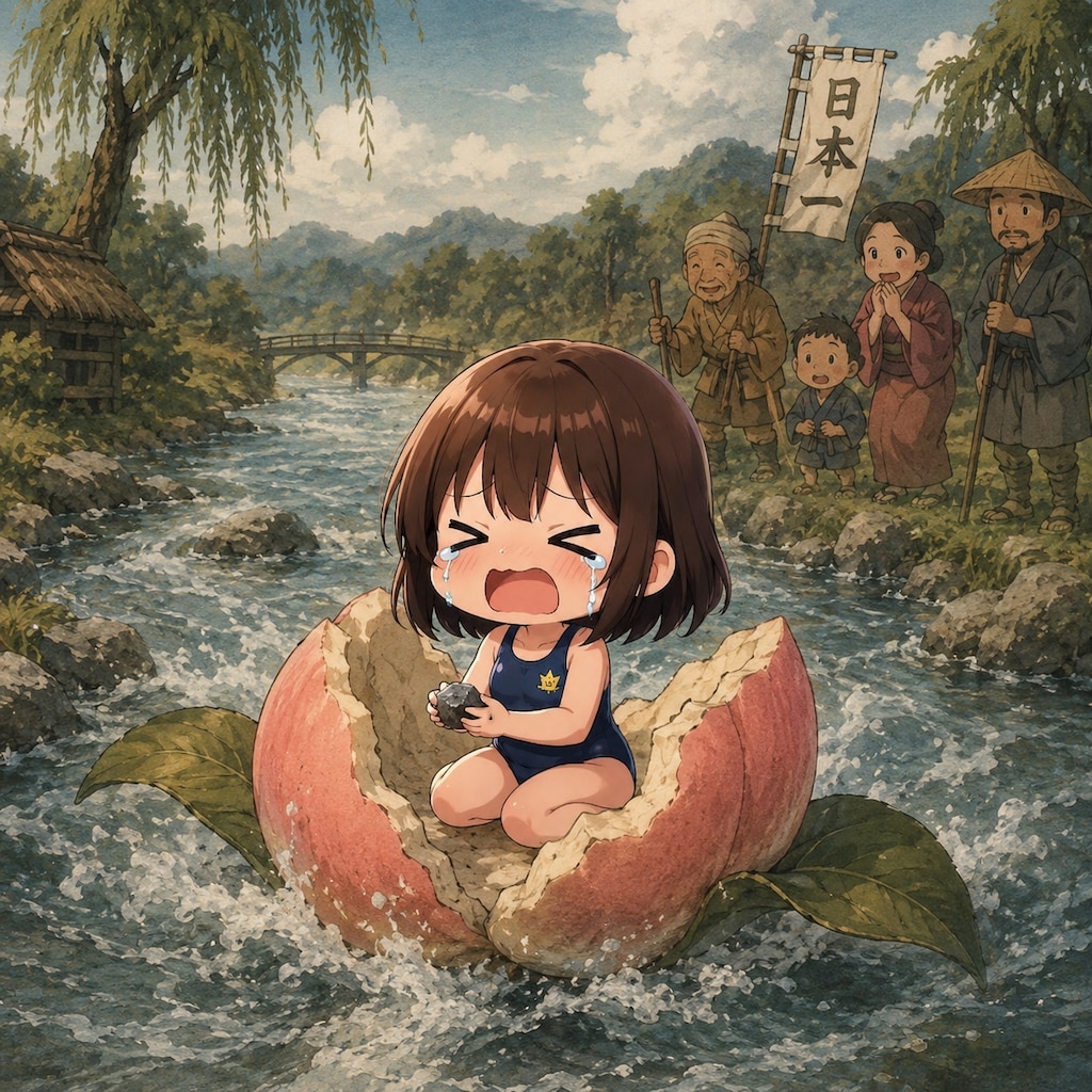 36.「ど」→「どんぶらこ」モロヘイヤマン