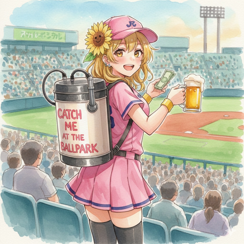 ビールの売り子さん（0219）