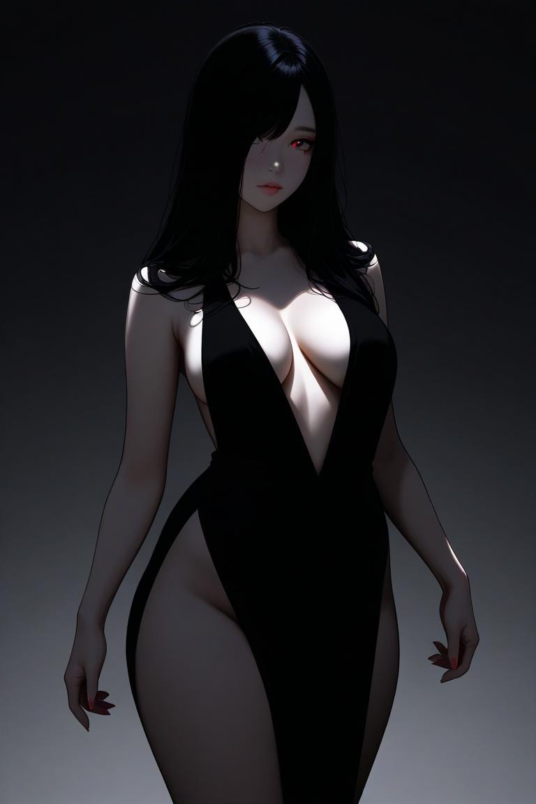 闇に生きる女