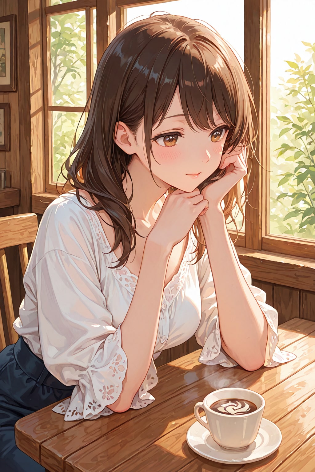 カフェのひと時22