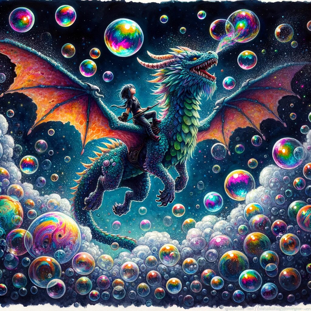 シャボン玉ドラゴン