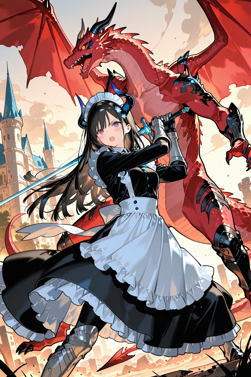 竜族の戦士 | の人気AIイラスト・グラビア