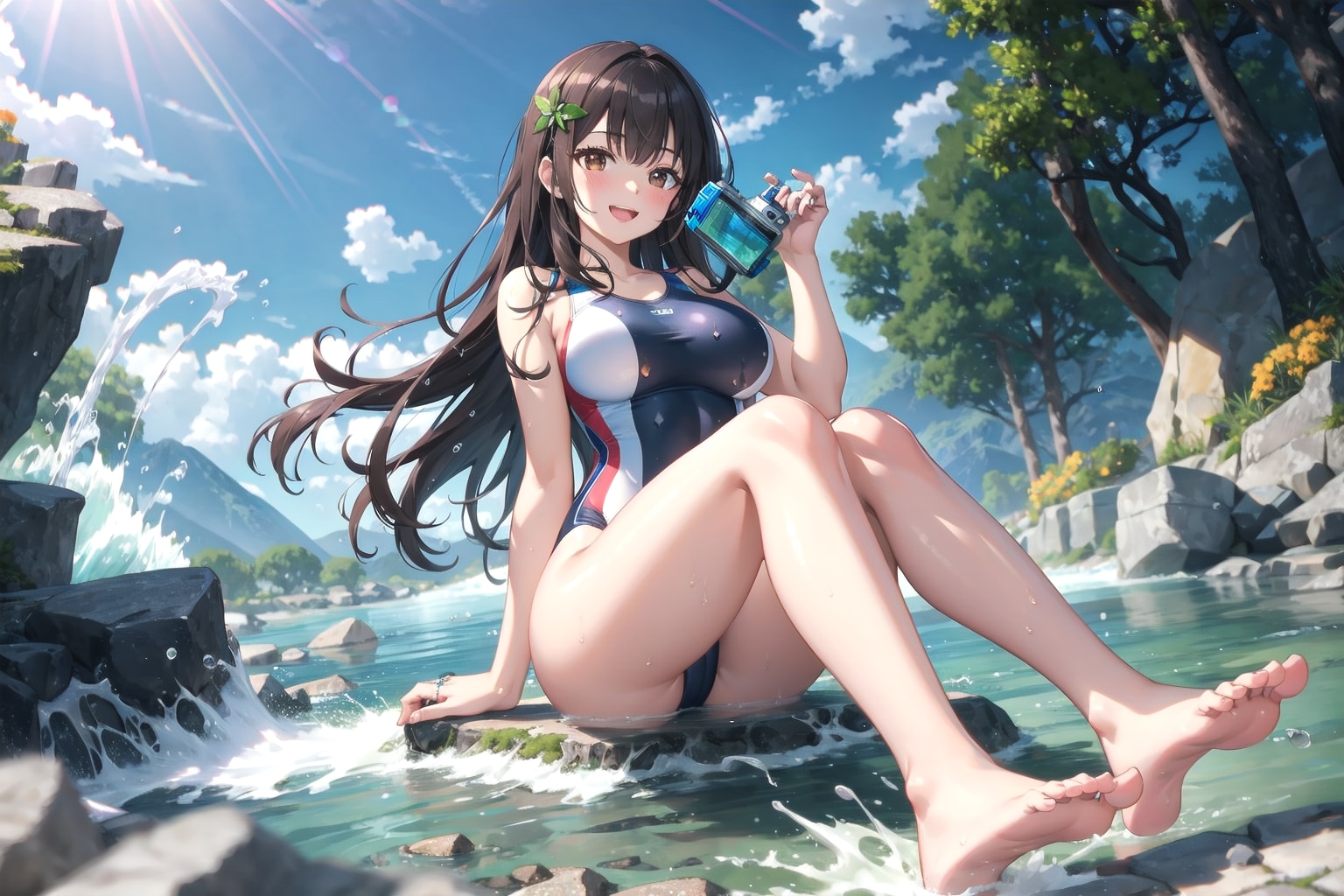 川遊び企画作品です