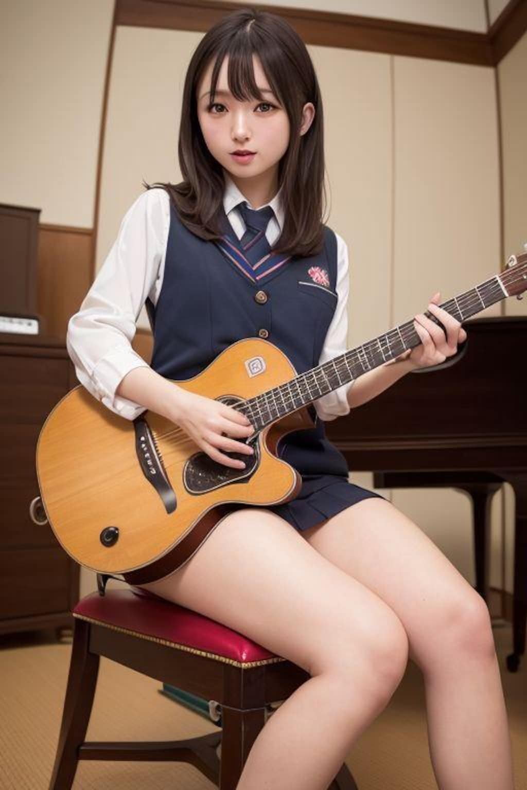セーラー服ギタリスト