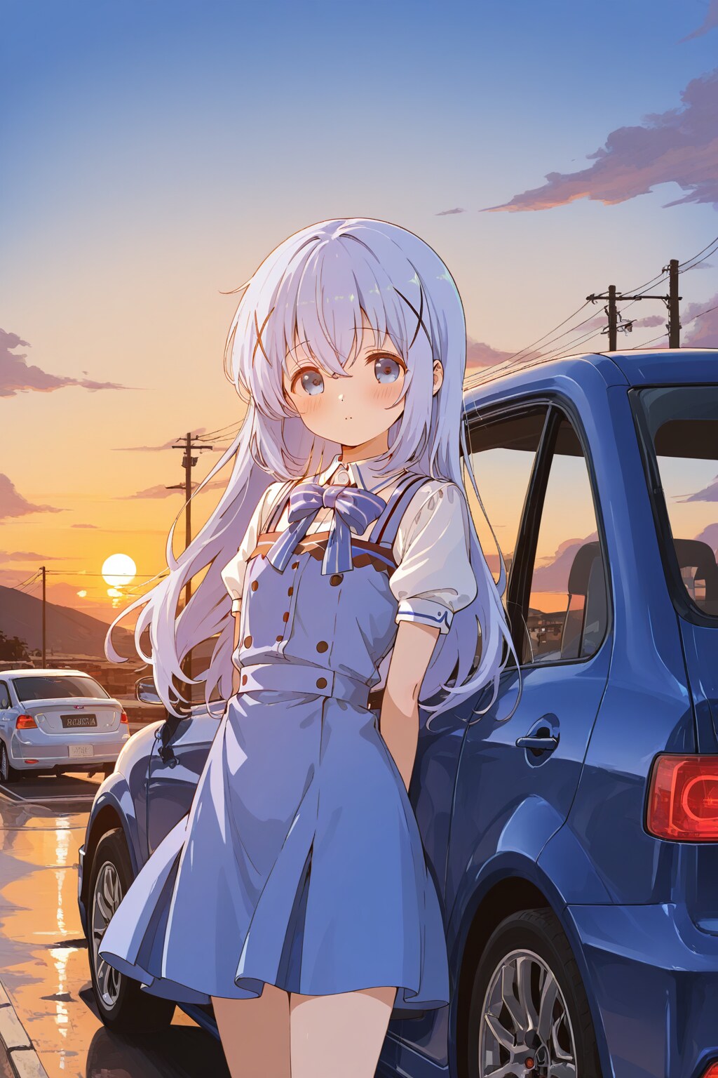 夕暮れ