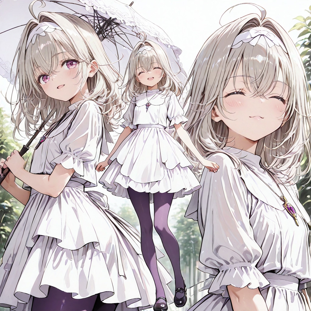 白・森亜るるか