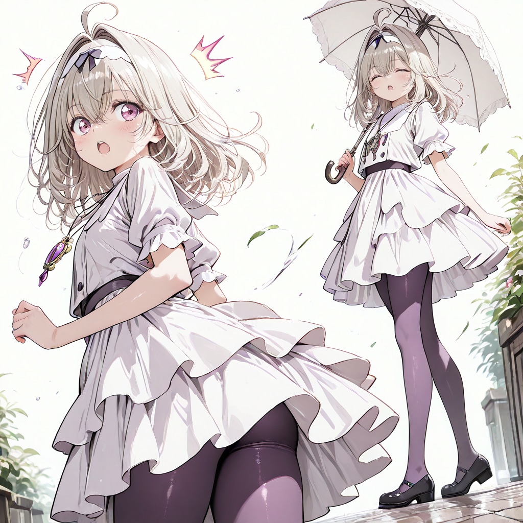 白・森亜るるか