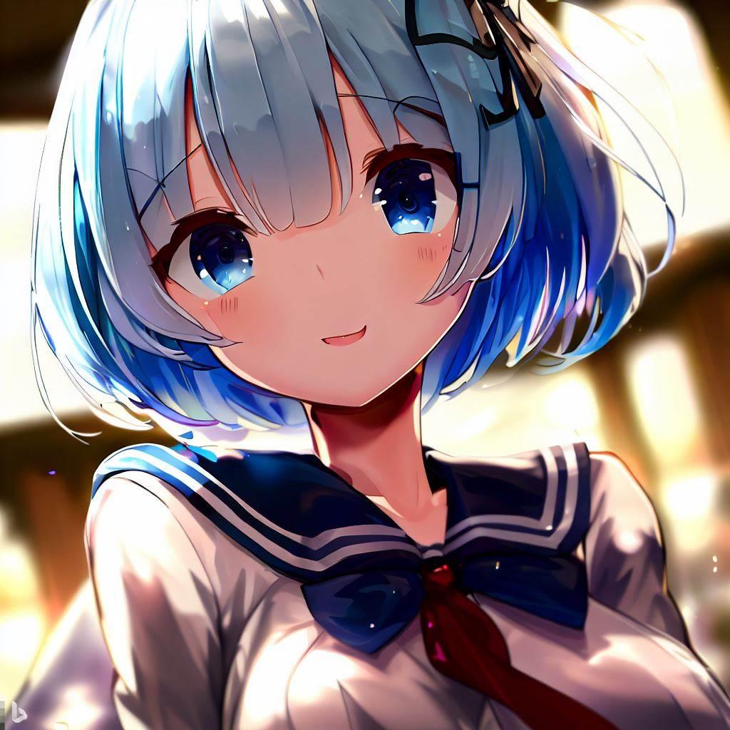 制服を着たレム（その2）