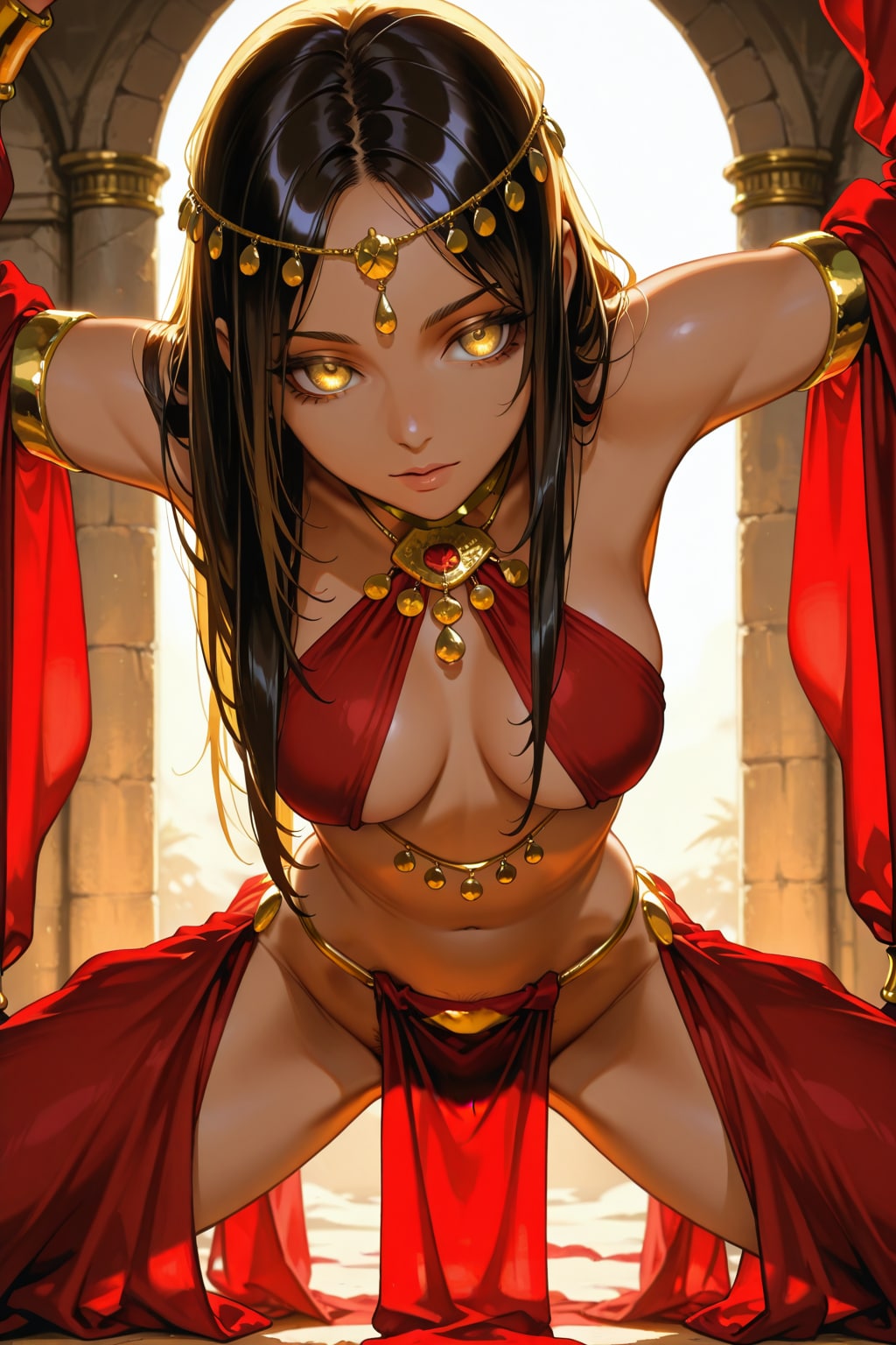 踊子の薄い布