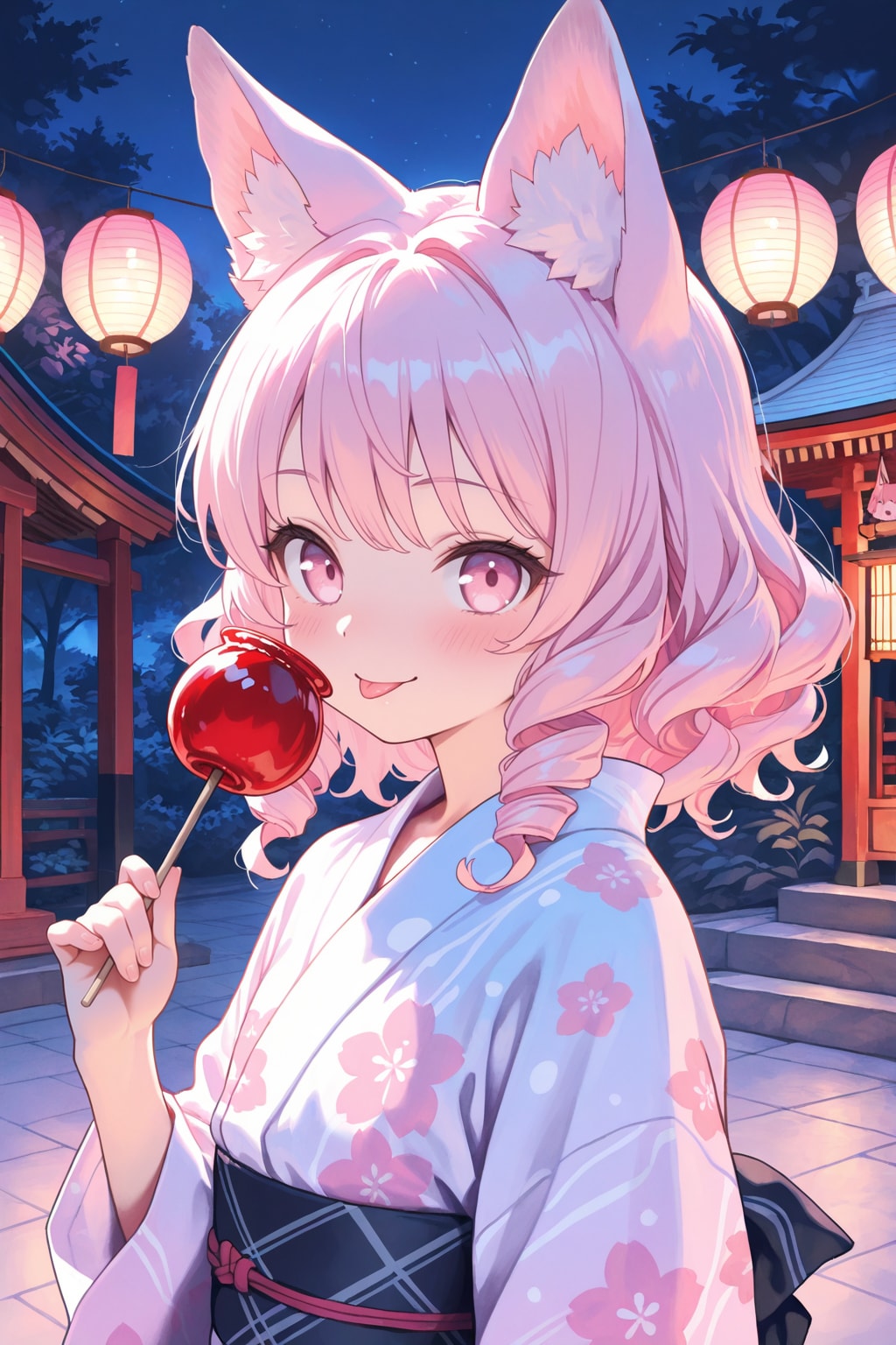 焼きそば、たこ焼き、りんご飴～♪