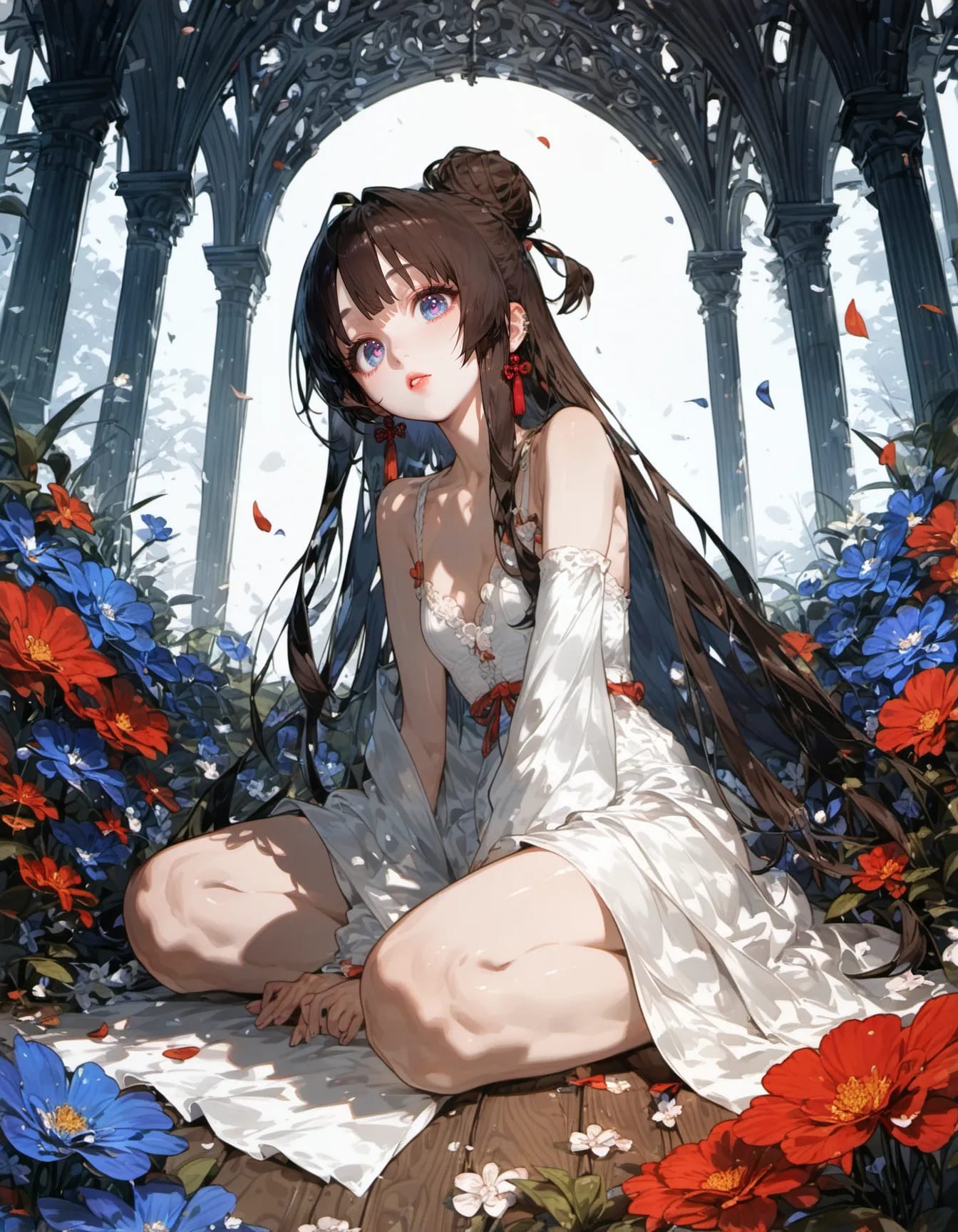 Ruins of the Tricolor Bloom | の人気AIイラスト・グラビア