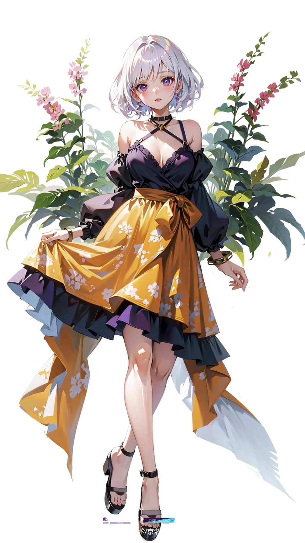 残暑は露出度の高いワンピース弊社キャラクター【けい あいな】