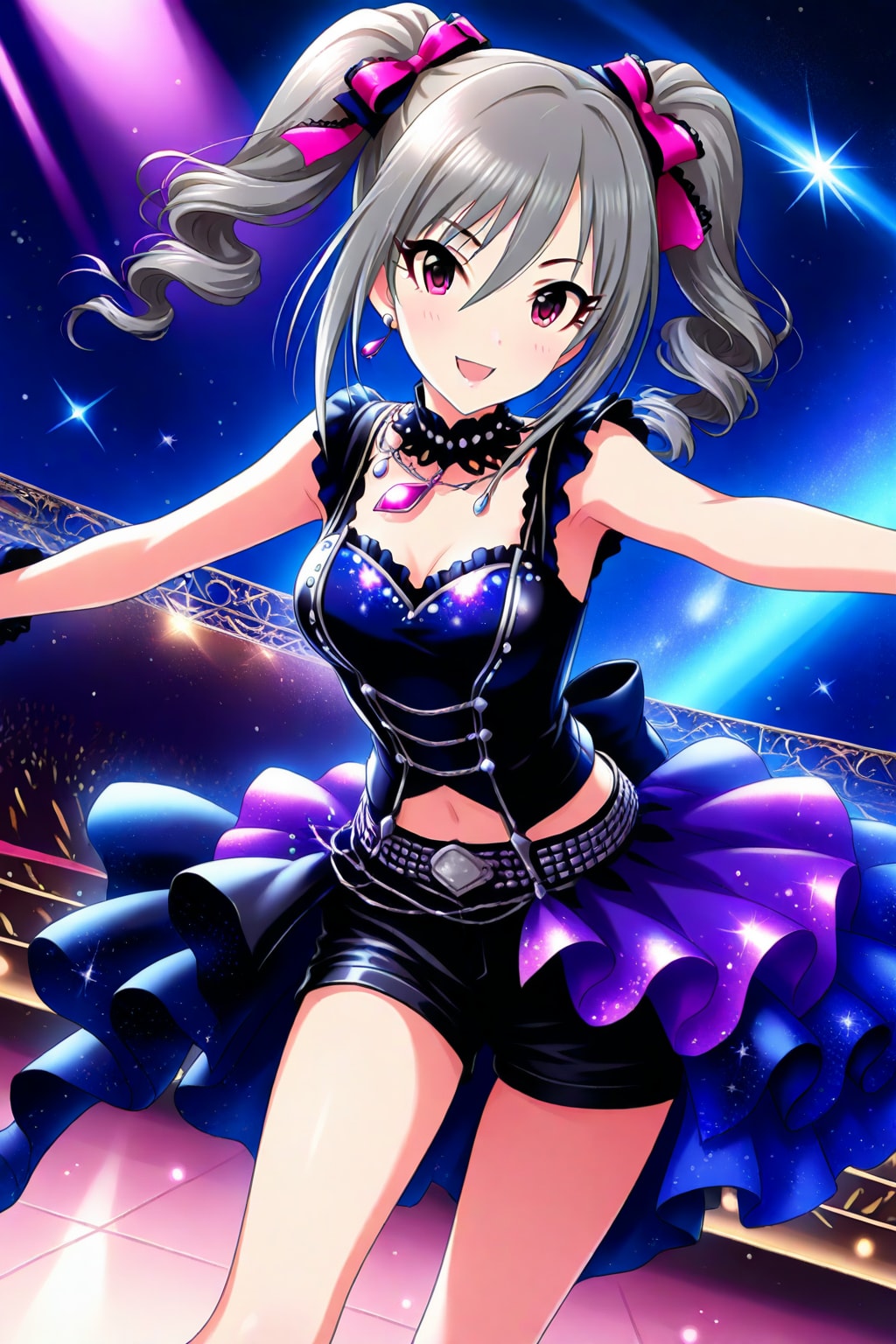 * 神崎蘭子「ダンス・オン・ザ・ギャラクシー」のつもりです。