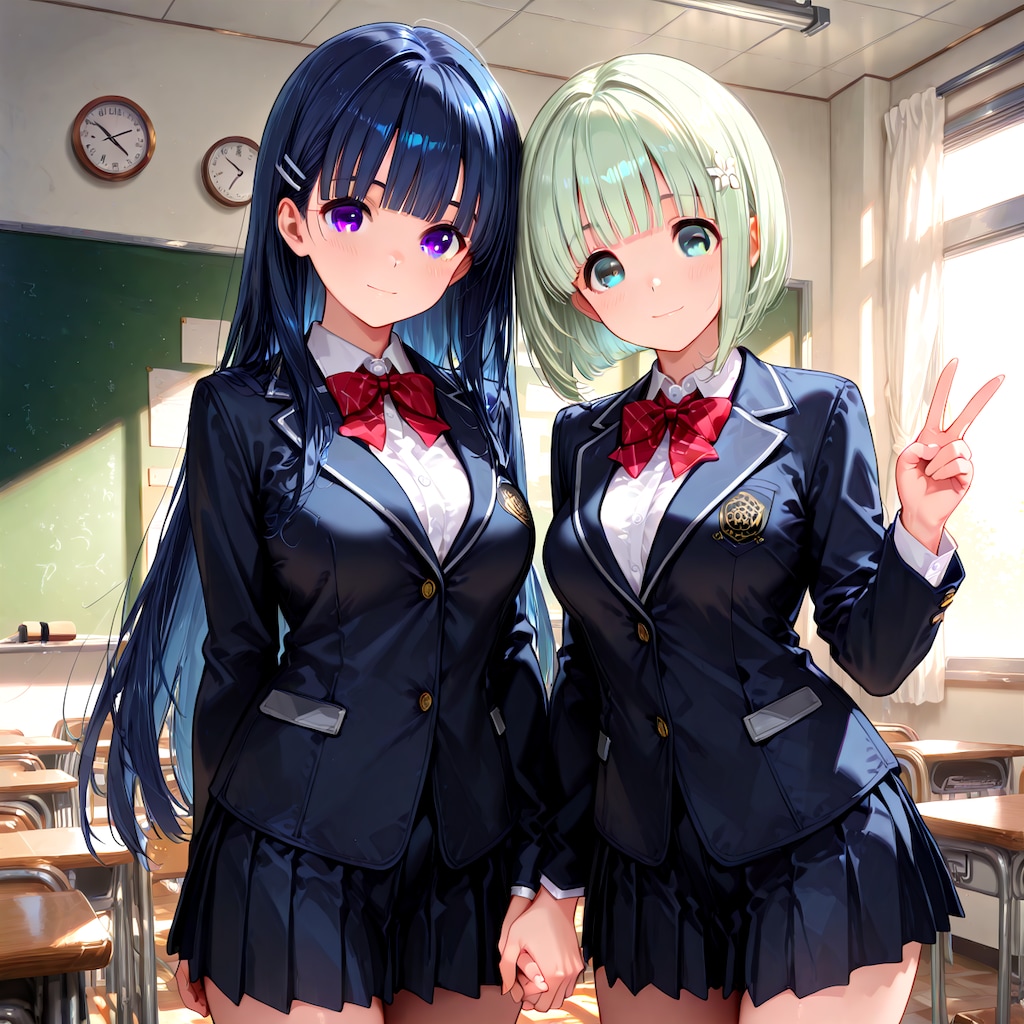 チサちゃんとトーリちゃん