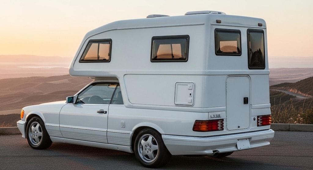 メルセデスベンツクーペキャンピングカー