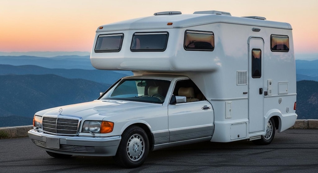 メルセデスベンツクーペキャンピングカー