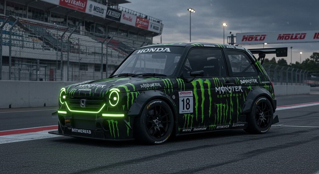 モンスターエナジーN360レーシングカー