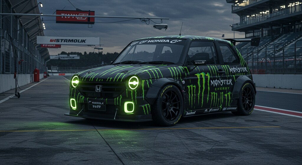 モンスターエナジーN360レーシングカー