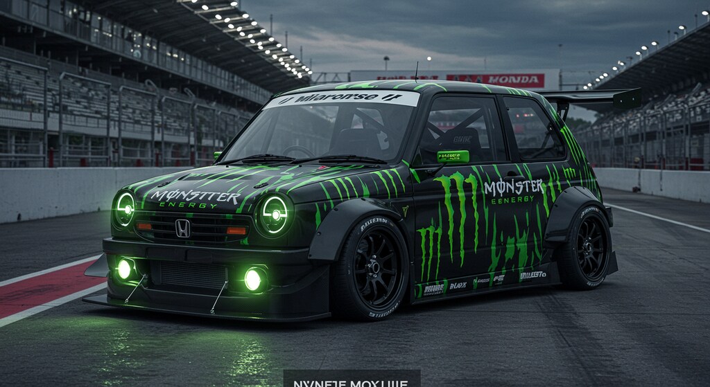 モンスターエナジーN360レーシングカー