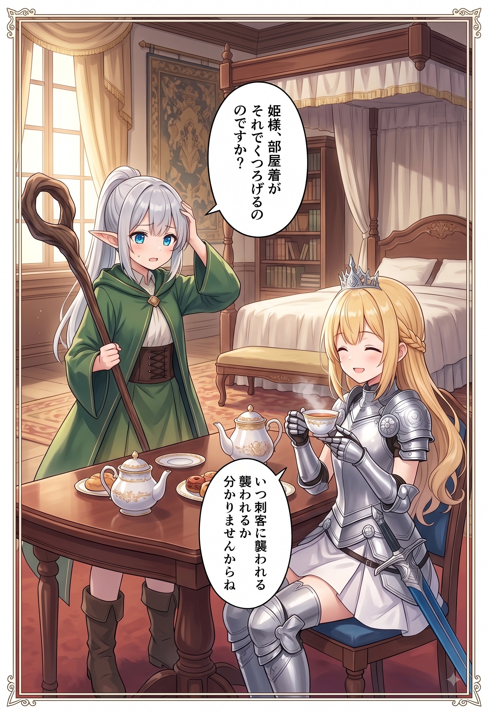 王女の部屋着