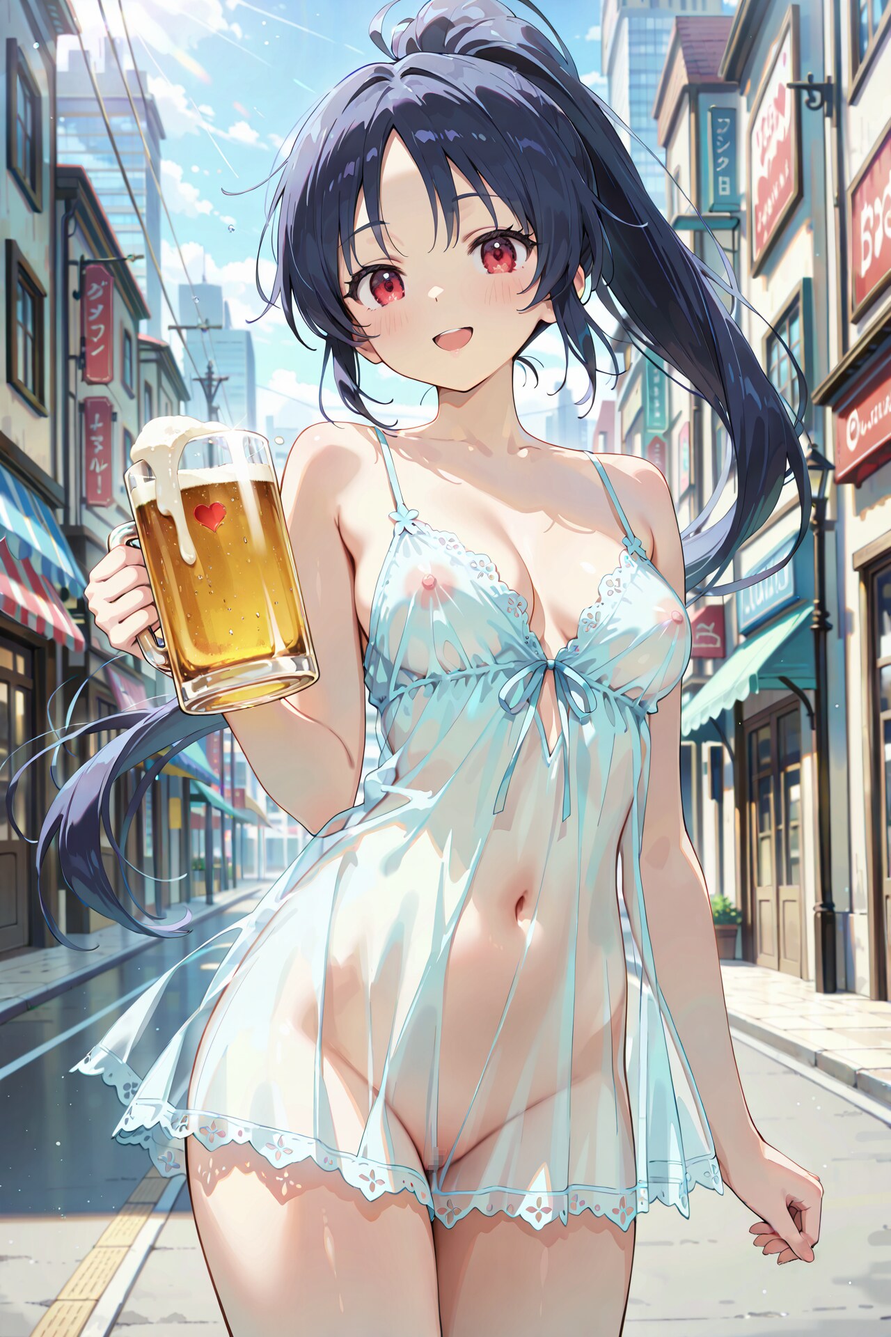 【撮影会】光に透ける、いちばん薄い秘密（街中） Z423
