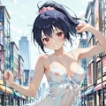 【撮影会】光に透ける、いちばん薄い秘密（街中） Z423 2枚目