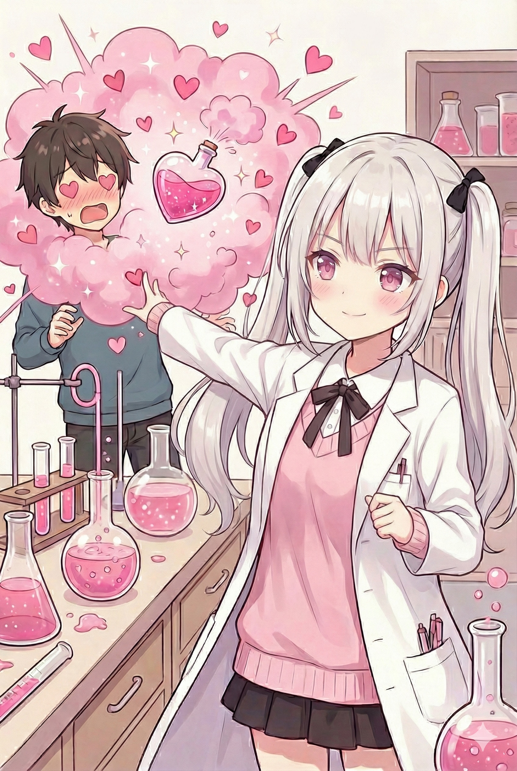 愛の爆弾いっちょあがり！ | の人気AIイラスト・グラビア