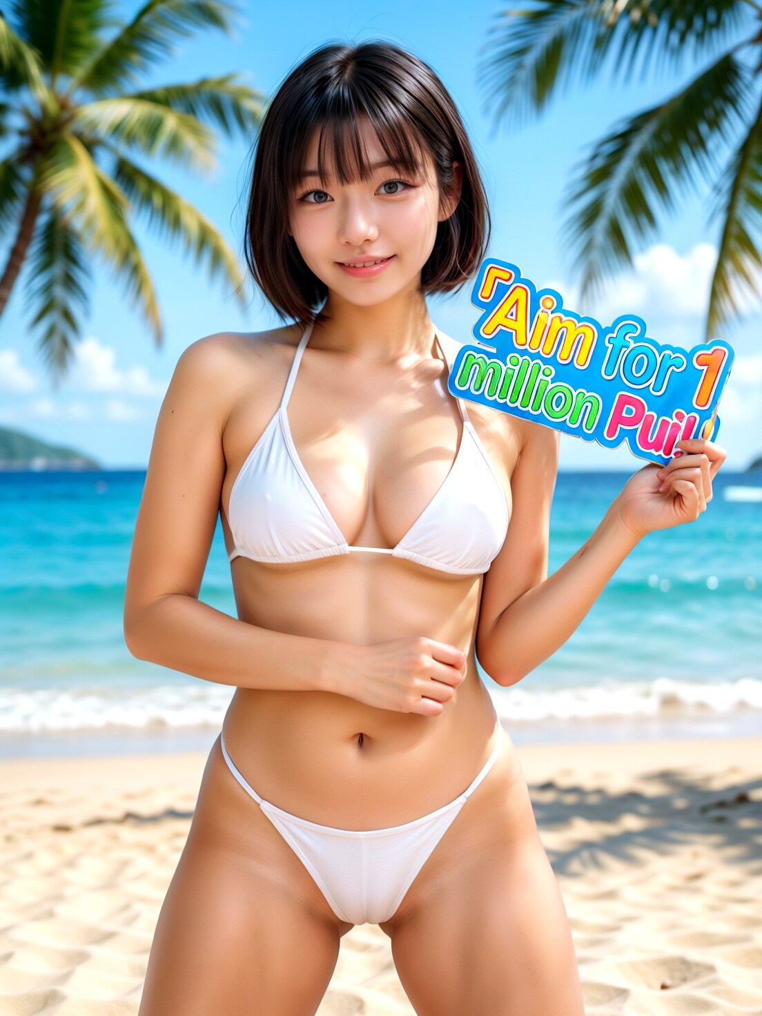 あと半分，目指せ100万Pui
