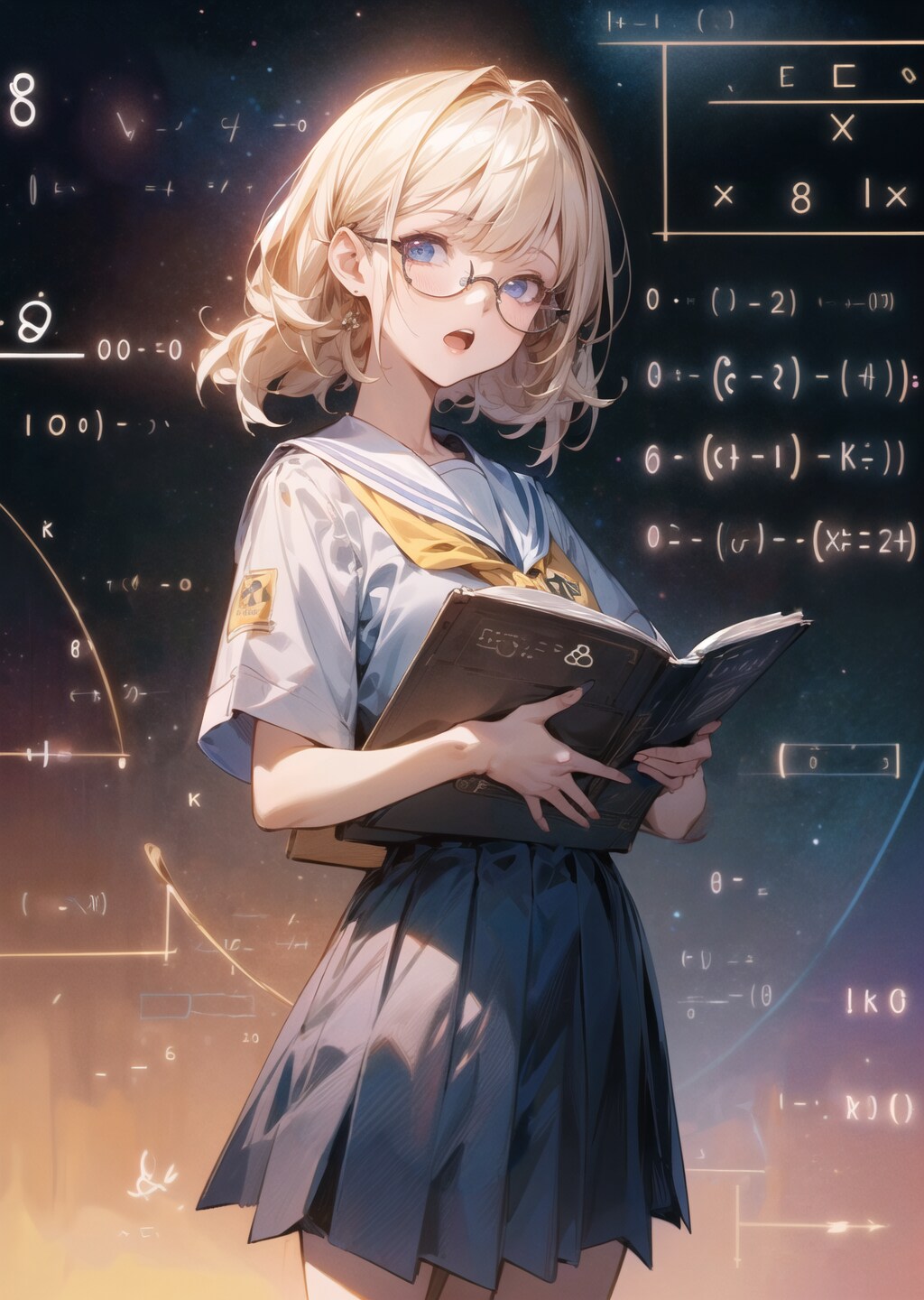 秀才ちゃんに数学を教えてもらうとき
