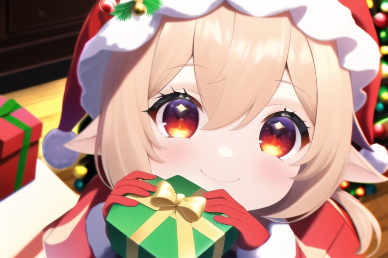 クレーちゃんにクリスマスプレゼント