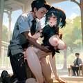 散歩中にズッコズコ～4 5枚目