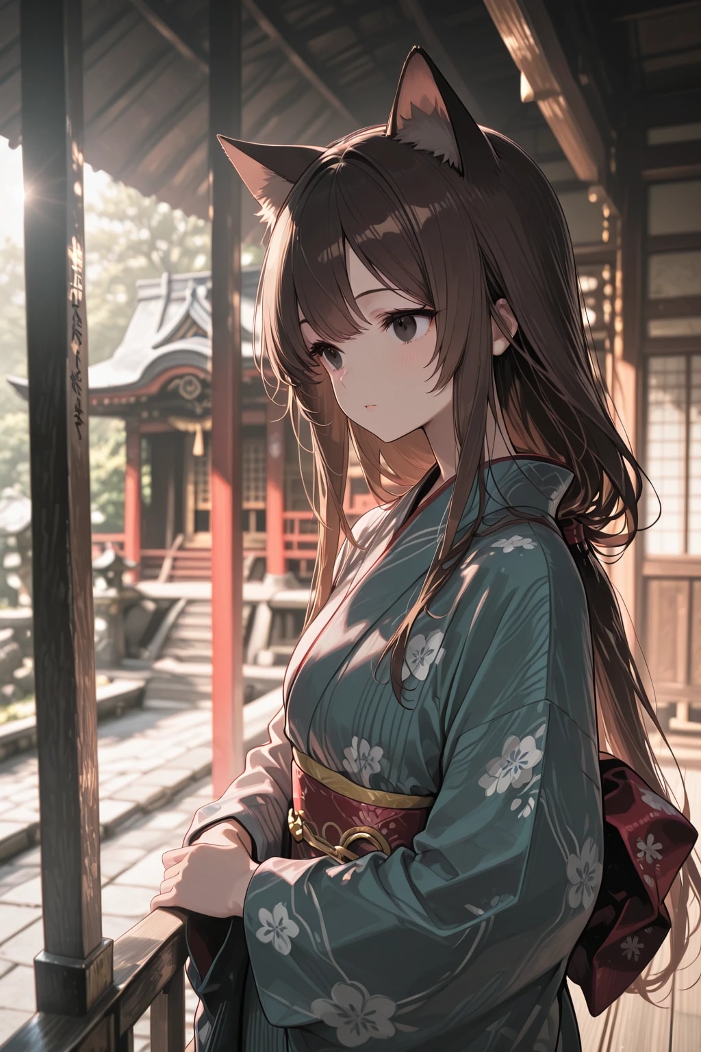 虎鼠神社ケモ耳
