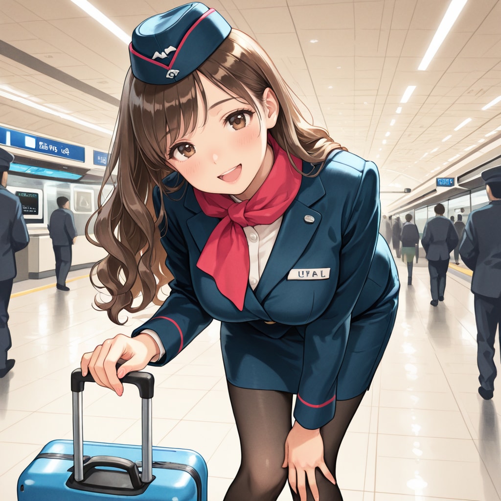 澪ちゃん、CAになる | の人気AIイラスト・グラビア