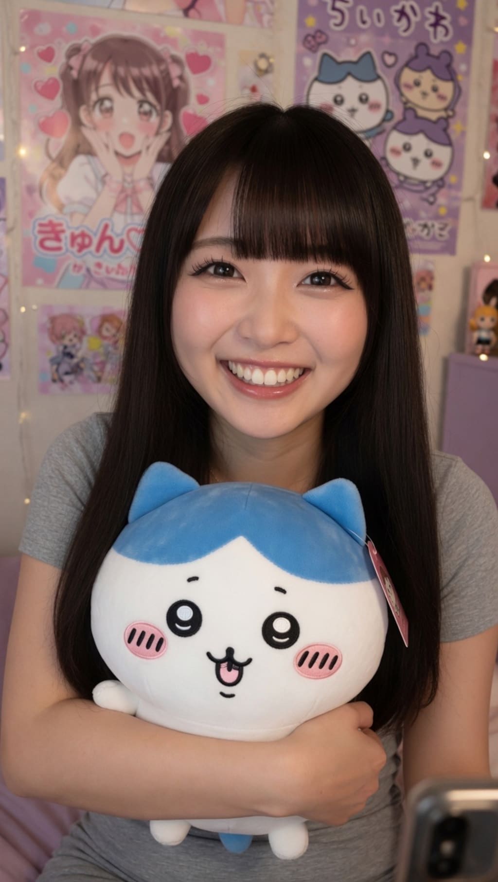 ちいかわと笑顔