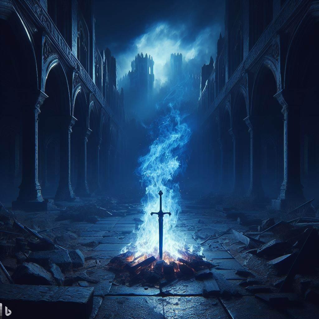 消えない蒼き焚火