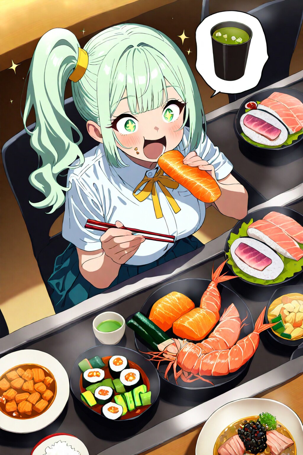 「回らない寿司うめえええええｗｗｗｗｗｗ」