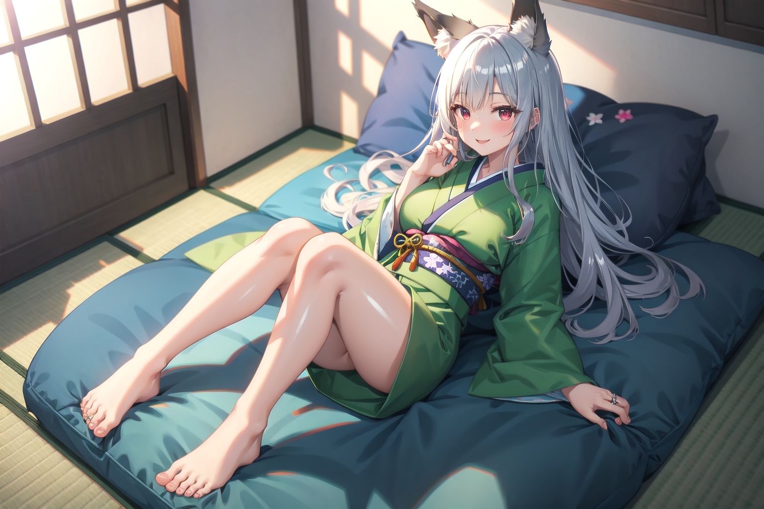 妖子さんと和室 | の人気AIイラスト・グラビア