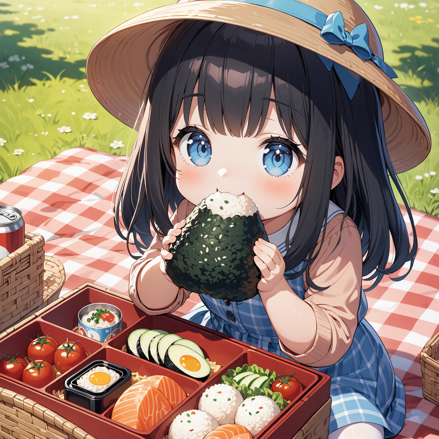 ピクニックでお弁当