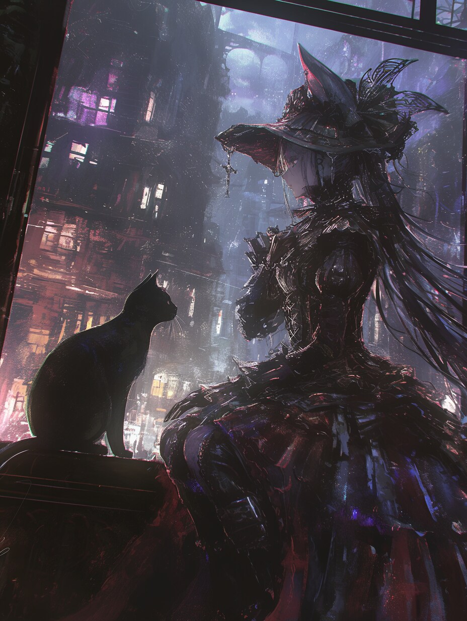 ★黒猫館No11 | の人気AIイラスト・グラビア