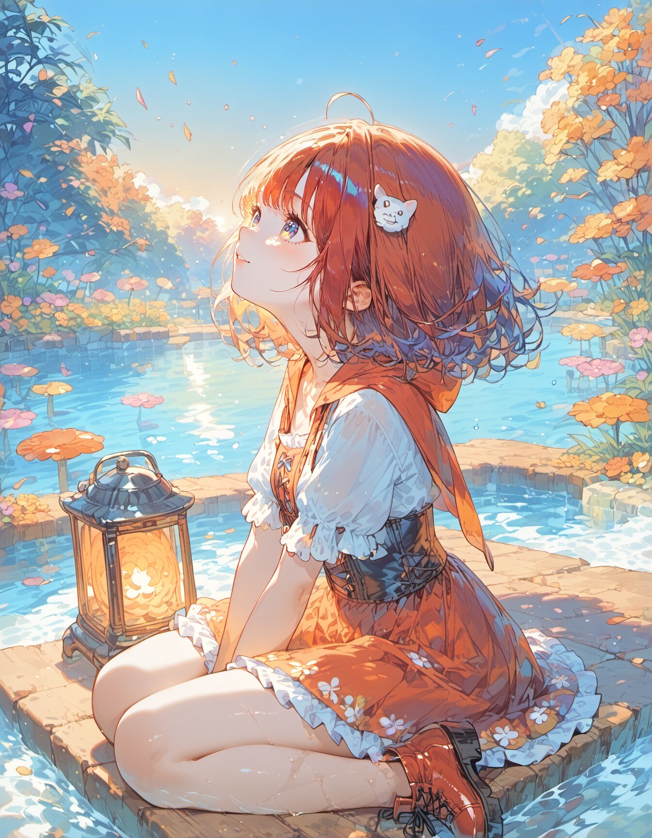 casting a warm glow | の人気AIイラスト・グラビア