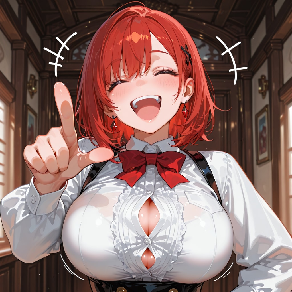 色々はち切れそうな笑い | の人気AIイラスト・グラビア