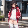 おまた空きジャージ 3枚目